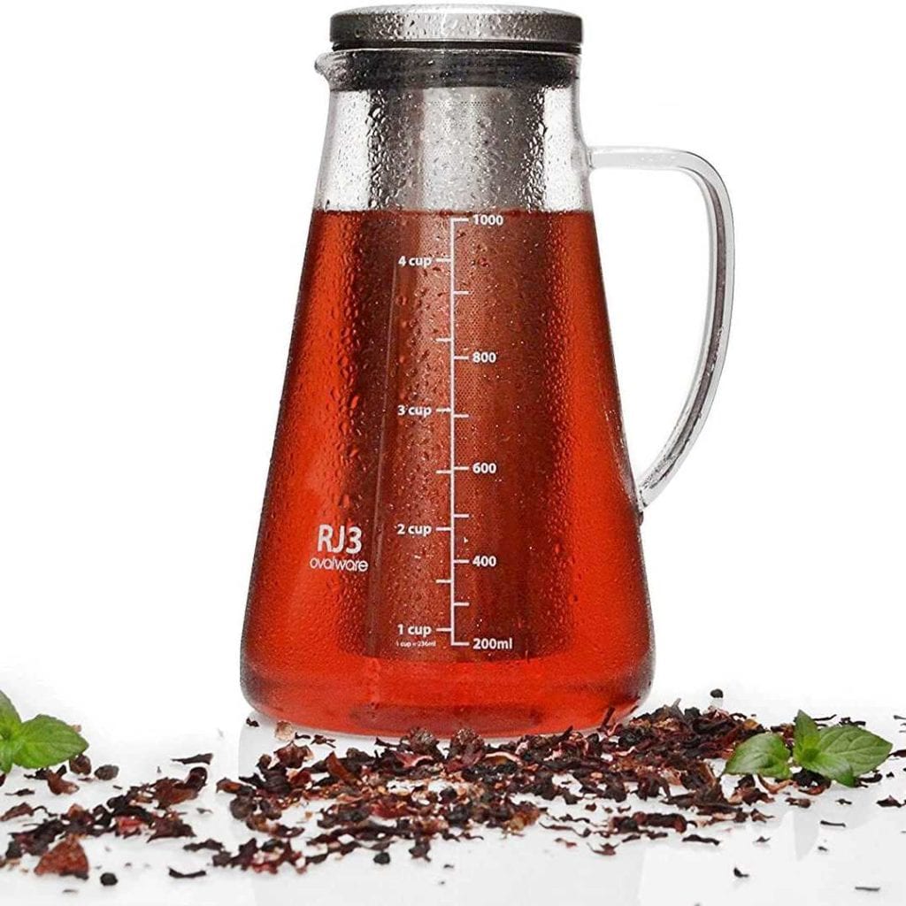 Cold Brew Coffee Maker and Tea Infuser - Fun Valentine’s Gift For Men - Close Up