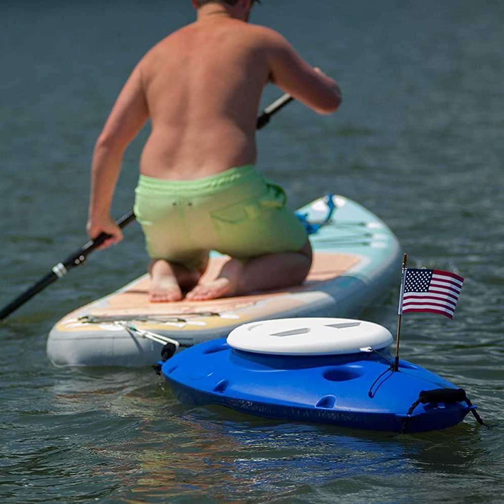 CreekKooler Mini Kayak Floating Cooler - Coolest Birthday Gifts For Guys In Action