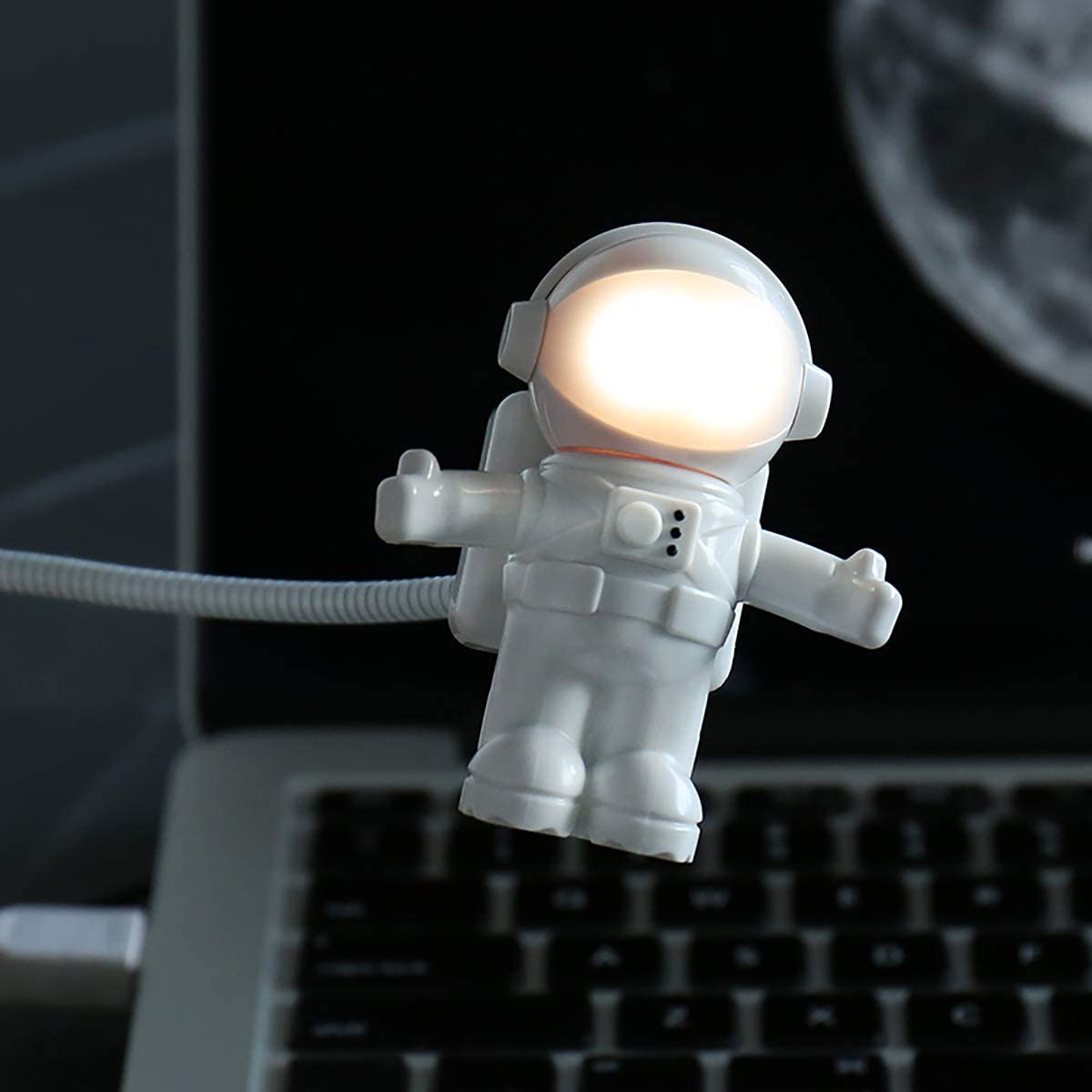 Astronaut USB LED Light Cool Birthday Gifts For Guys
