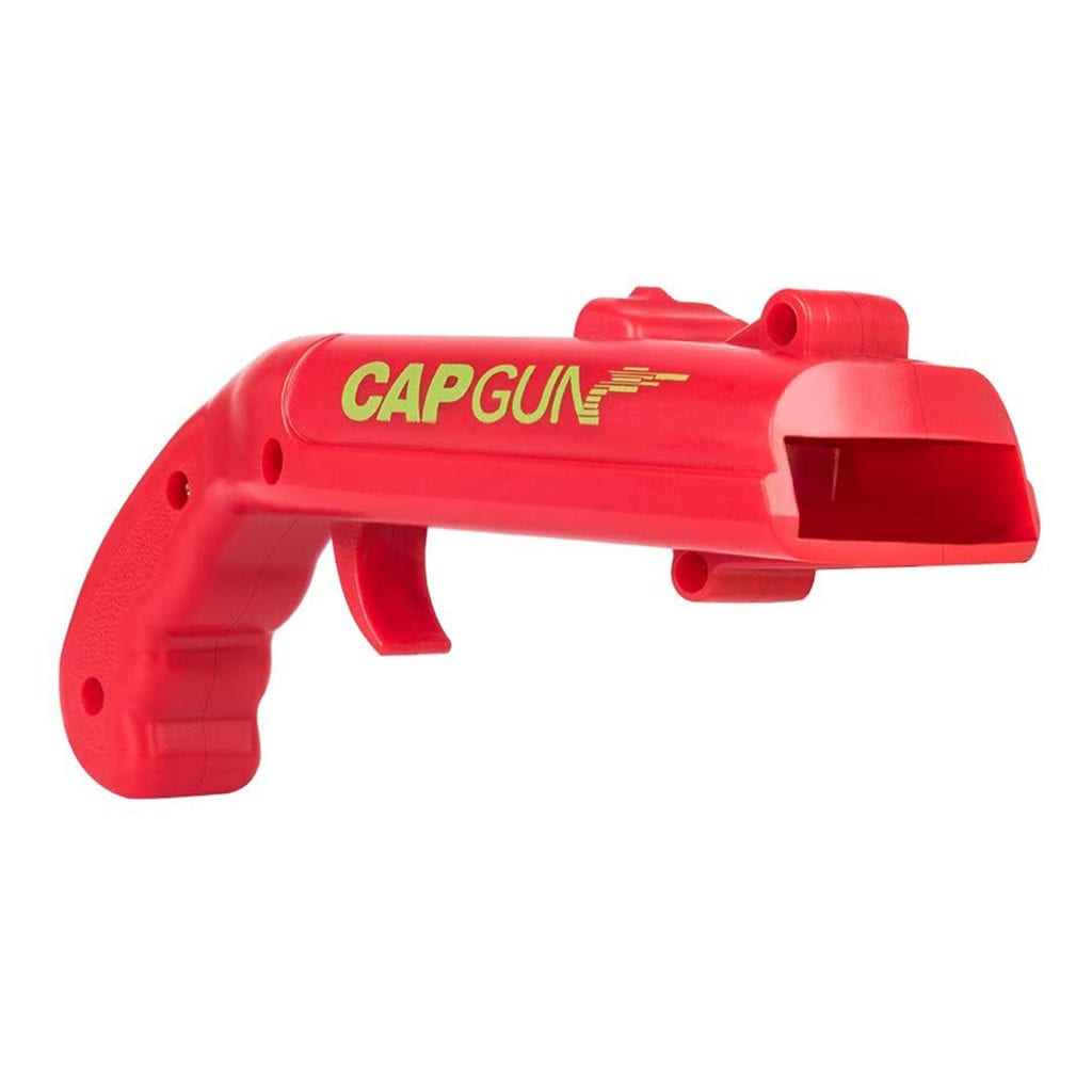 Cap Gun Bottle Opener And Cap Launcher Main Image - Funny Valentine’s Gifts For Guys