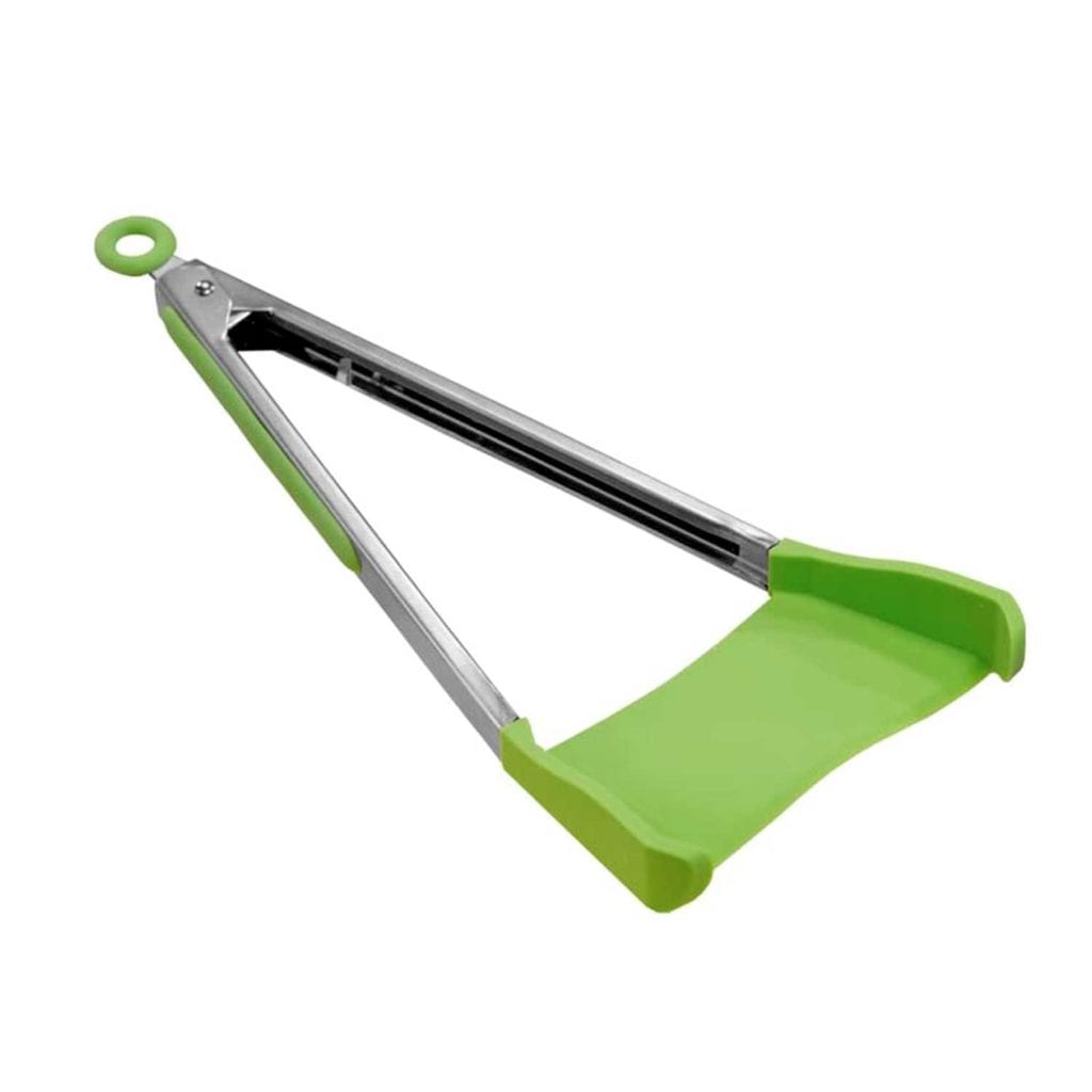 Clever 2-in-1 Kitchen Spatula And Tongs Close Up - Creative Valentines Gifts For Husband