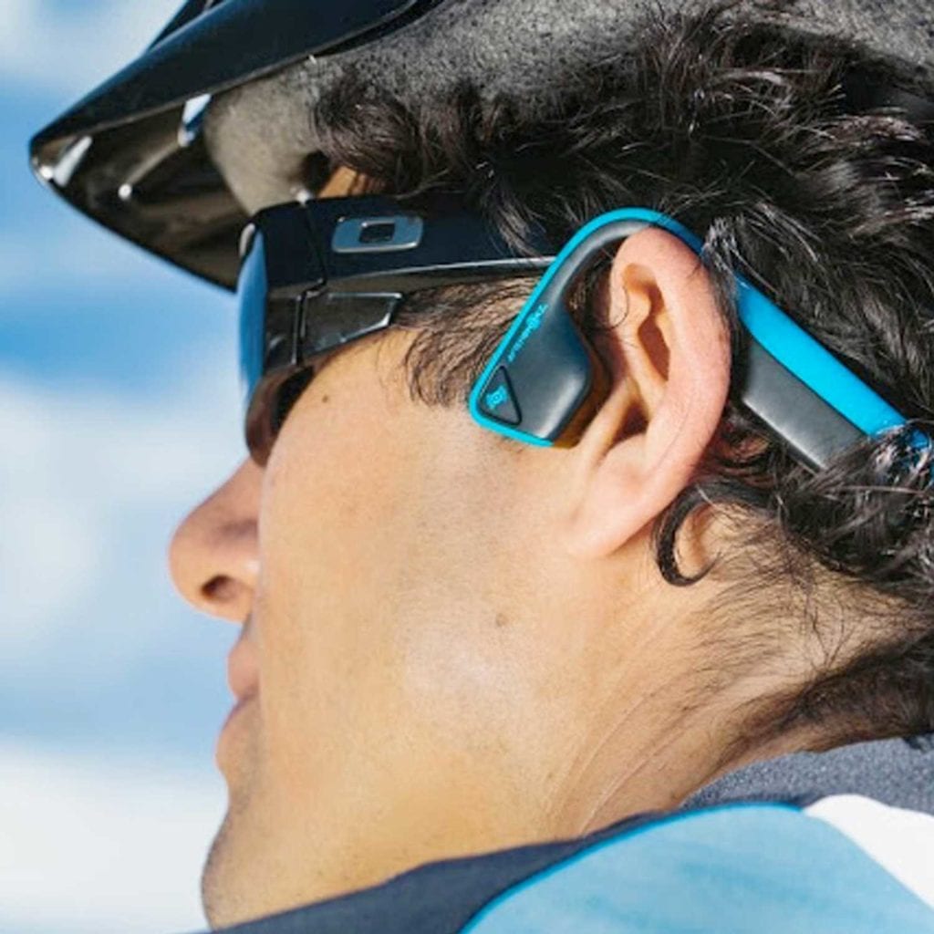 AfterShokz Titanium Bone Conduction Wireless Headphones Bike - Cool Birthday Gifts For Guys