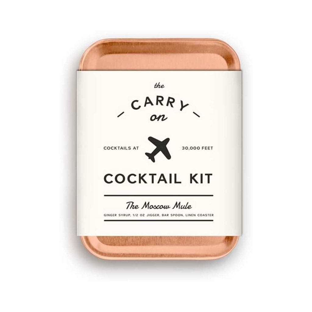 Carry On All-in-One Portable Craft Cocktail Kit Main Image - Perfect Birthday Gift For Boss