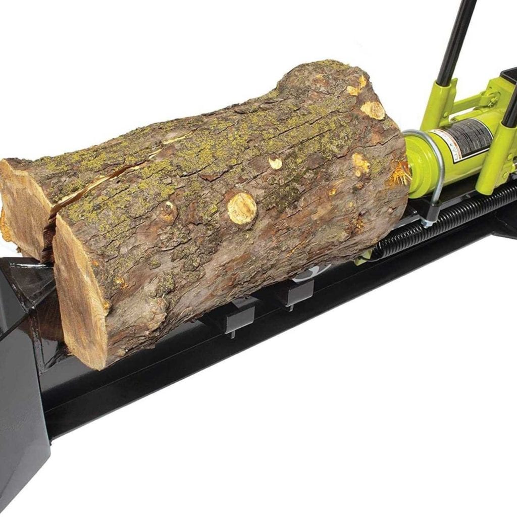 Sun Joe Hydraulic Ram Manual Log Splitter Back Angle - Special Fathers Day Gifts For Dad