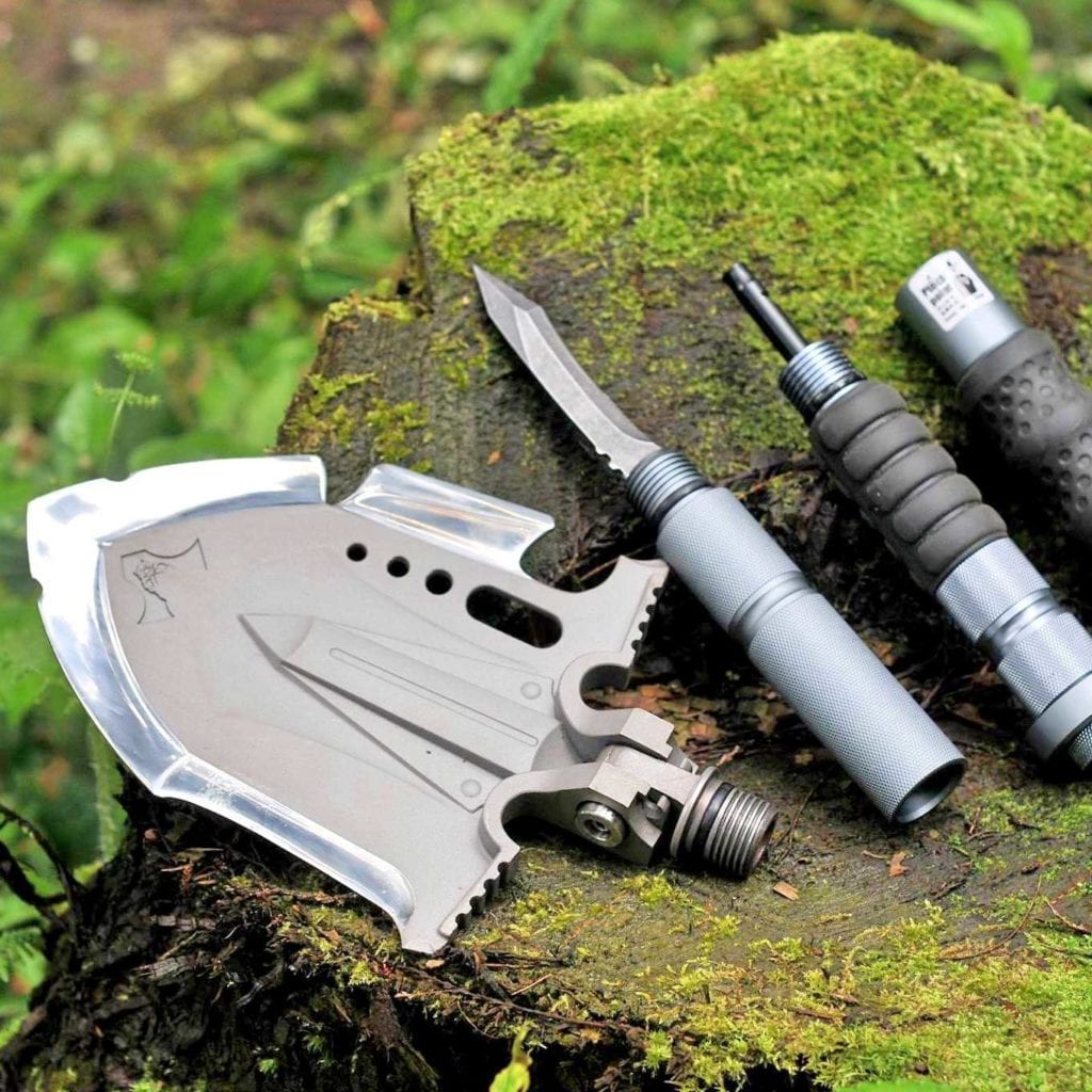 Hot Sell Portable Multifunctional Survival Shovel Tactical Emergency