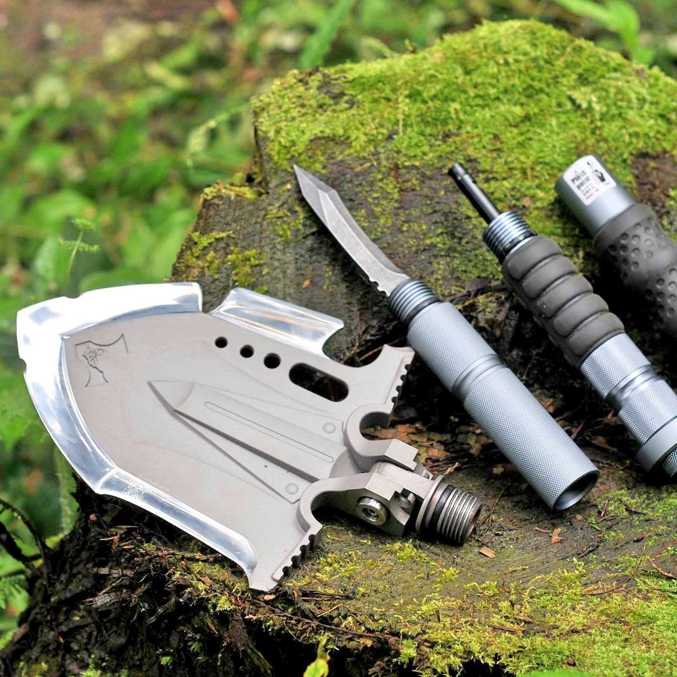 Hot Sell Portable Multifunctional Survival Shovel Tactical Emergency