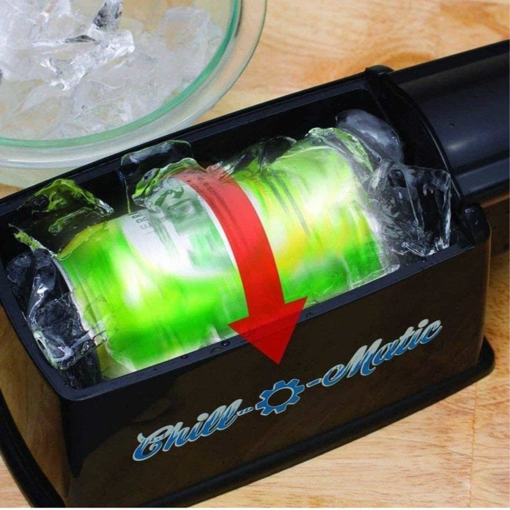 Battery Powered Instant Beverage Blast Chiller Rotation - Good Father’s Day Gifts For Dad