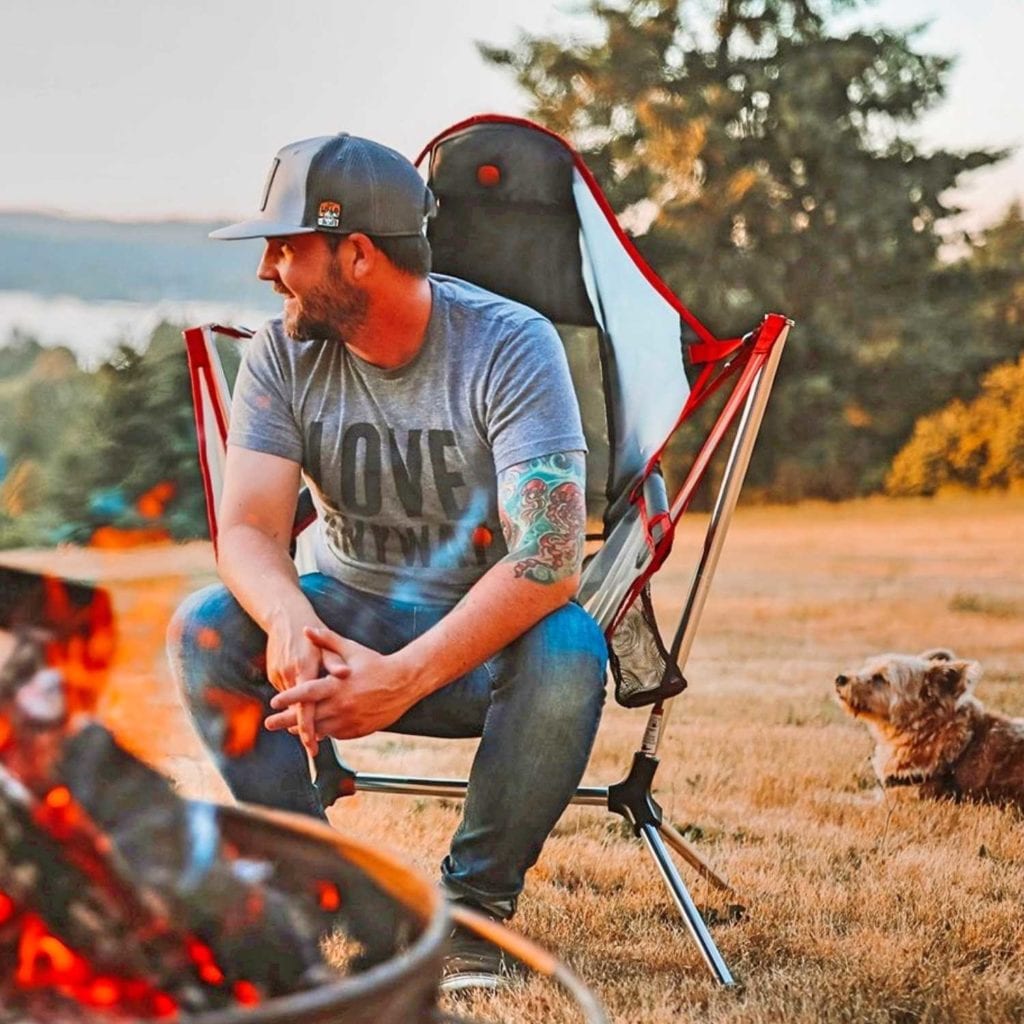 Hammock Swinging and Reclining Luxury Camp Chair Campfire - Favorite Christmas Gifts For Him