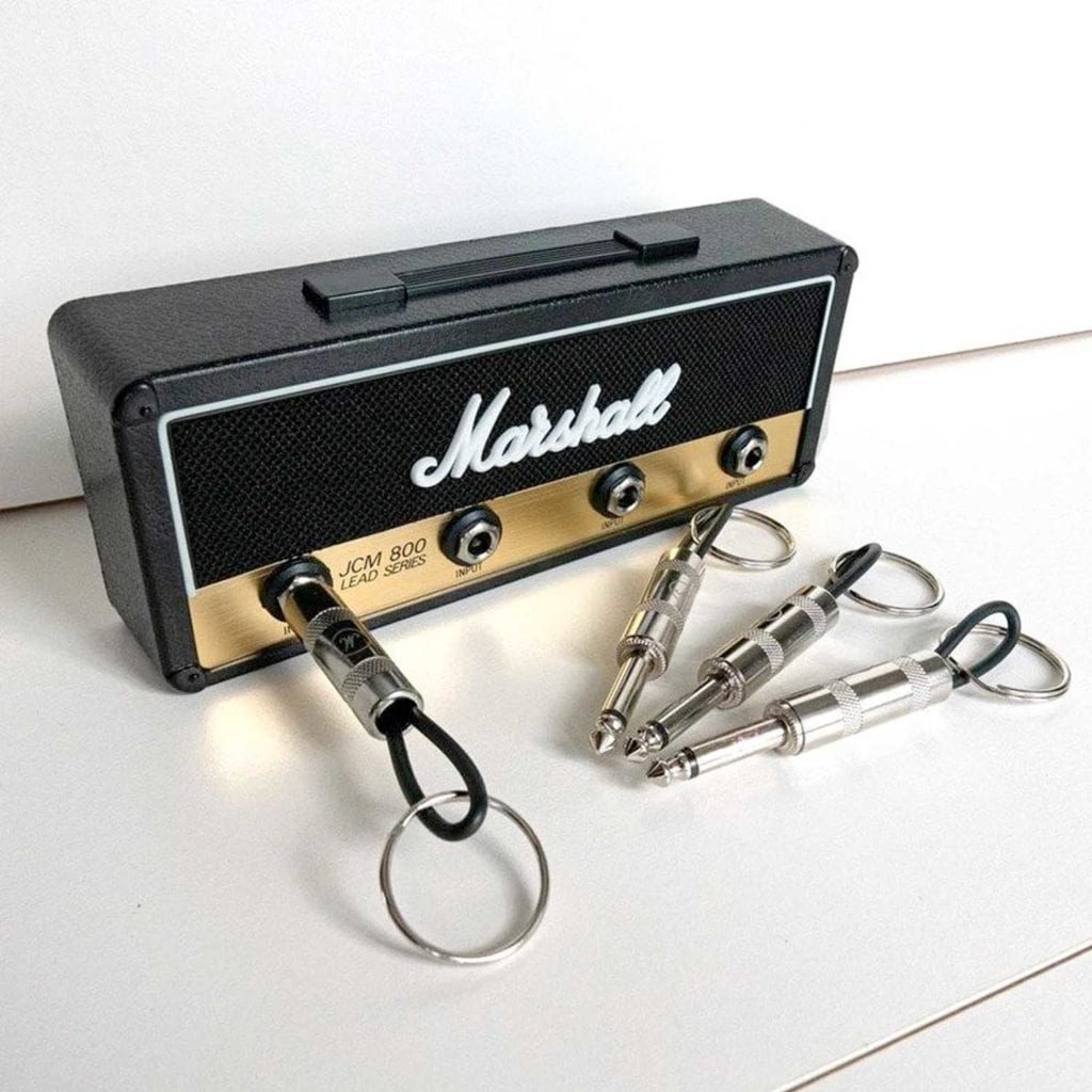 Marshall Jack Rack Guitar Amp Key Hanger Keyrings - Badass Birthday Gifts For Guys
