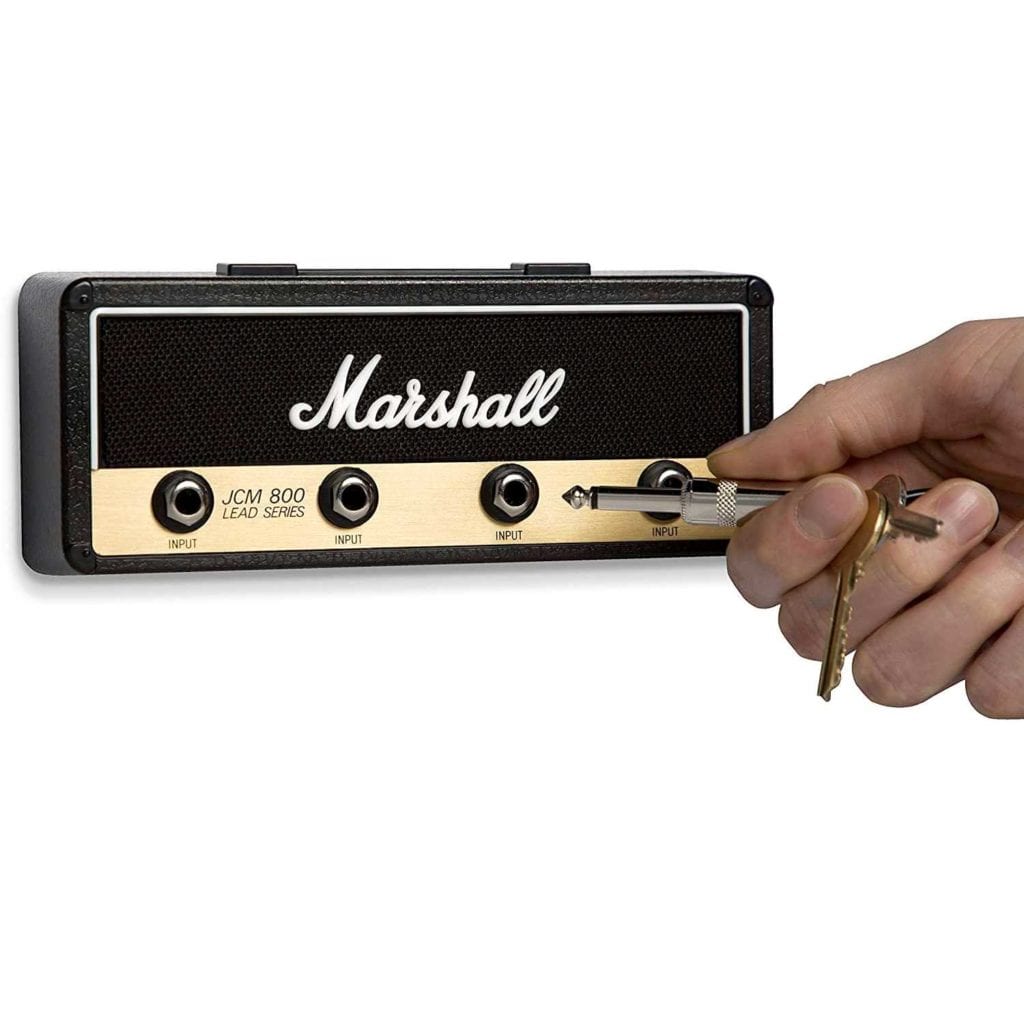 Marshall Jack Rack Guitar Amp Key Hanger Plugging In - Badass Birthday Gifts For Guys