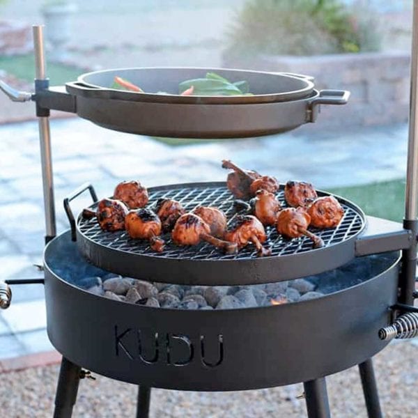 Multi Level Adjustable BBQ Grill High End Christmas Gift For Husband