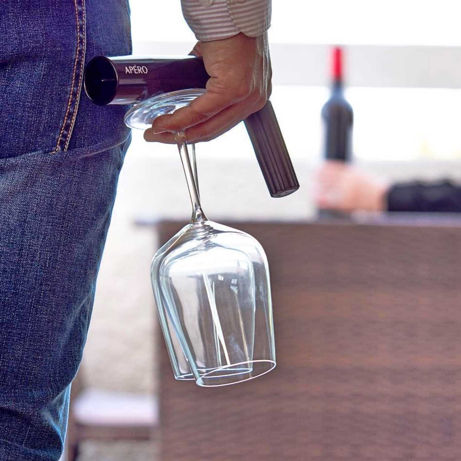 Nitrous Oxide Powered Wine Opener Fun Valentines Presents For Men