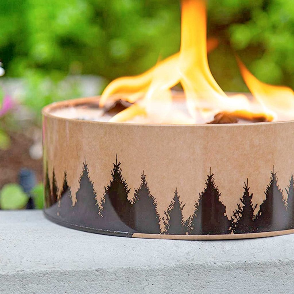 Radiate Portable Reusable Campfire In A Tin Flame - Coolest Birthday Gifts For Guys