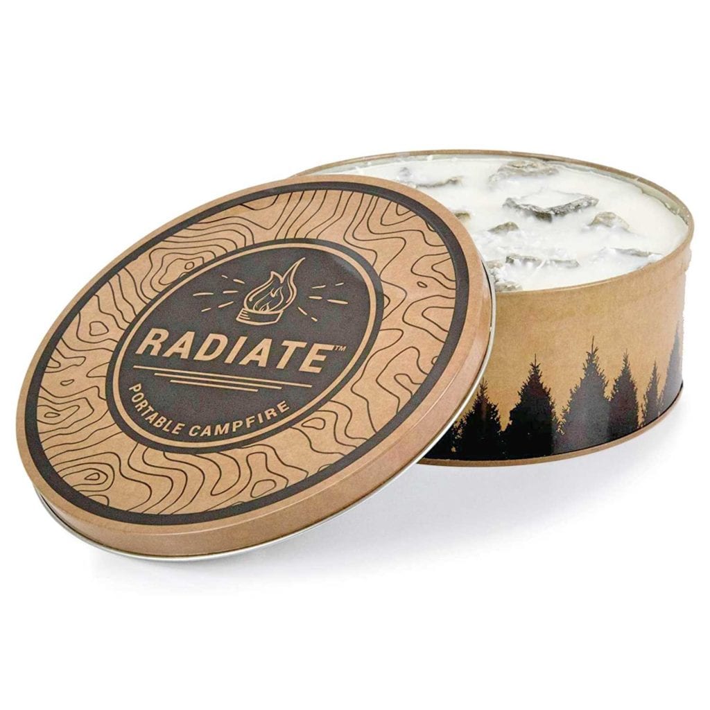 Radiate Portable Reusable Campfire In A Tin Main Image - Coolest Birthday Gifts For Guys